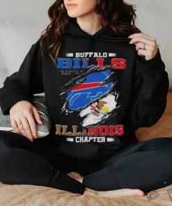 Blood Inside Buffalo Bills Territory Illinois Chapter T shirt