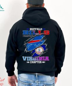 Blood Inside Buffalo Bills Territory Virginia Chapter T Shirt