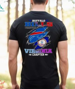 Blood Inside Buffalo Bills Territory Virginia Chapter T Shirt