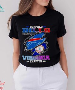 Blood Inside Buffalo Bills Territory Virginia Chapter T Shirt