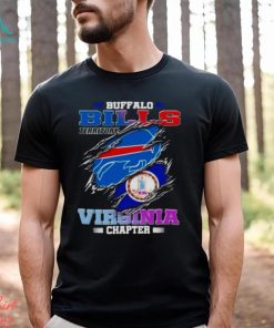 Blood Inside Buffalo Bills Territory Virginia Chapter T Shirt