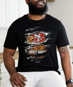 Blood Inside Me San Francisco 49ers X Motor Harley Davidson t shirt, hoodie, sweater, long sleeve and tank top Blood Inside Me San Francisco 49ers X Motor Harley Davidson t shirt