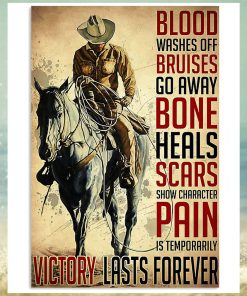 Blood Washes Off Bruises Vertical Poster