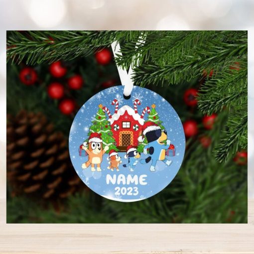 Bluey Christmas Tree Decorations, Bluey Ornament