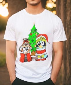 Bluey Christmas Tree T Shirt