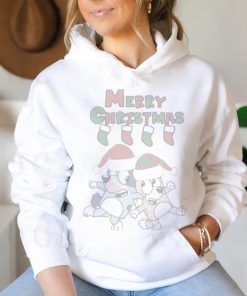 Bluey Ugly Merry Christmas Bluey And Bingo shirt