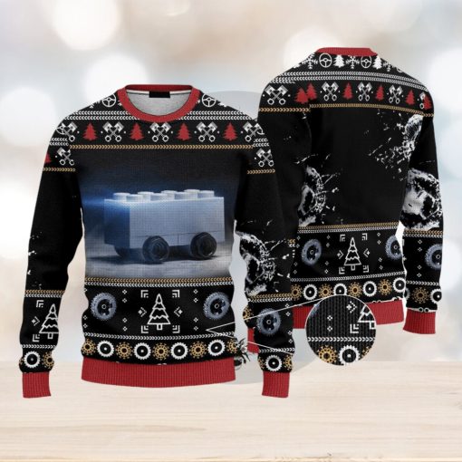 Blursed Cybertruck Ugly 3D Sweater AOP Best Gift For Christmas