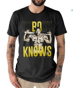 Bo Jackson nobody knows signature baseball shirt