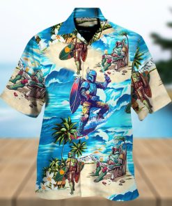 Boba Fett Star Wars Surfing – Hawaiian Shirt For Men, Women, Kids