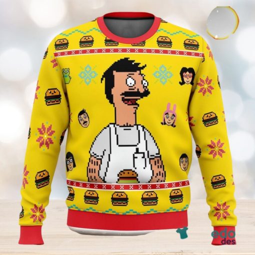 Bob’s Burgers Ugly Christmas Sweater Unisex 3D Christmas Sweater Gift