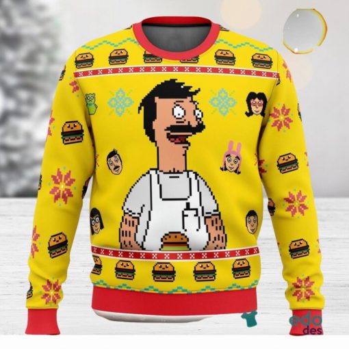 Bob’s Burgers Ugly Christmas Sweater Unisex 3D Christmas Sweater Gift