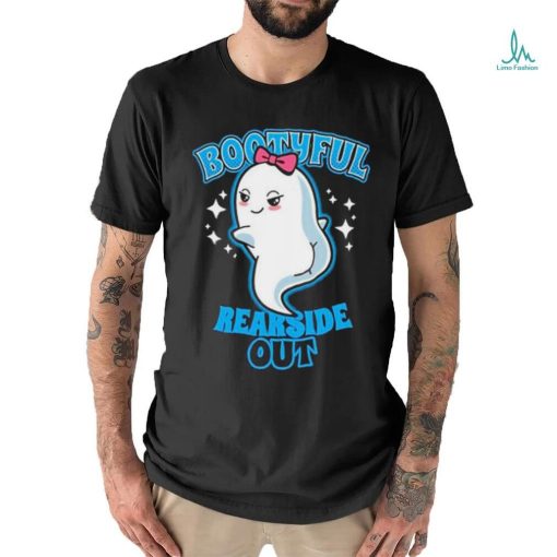 Bootyful Rearside Out Funny Halloween Big Booty Ghost Shirt