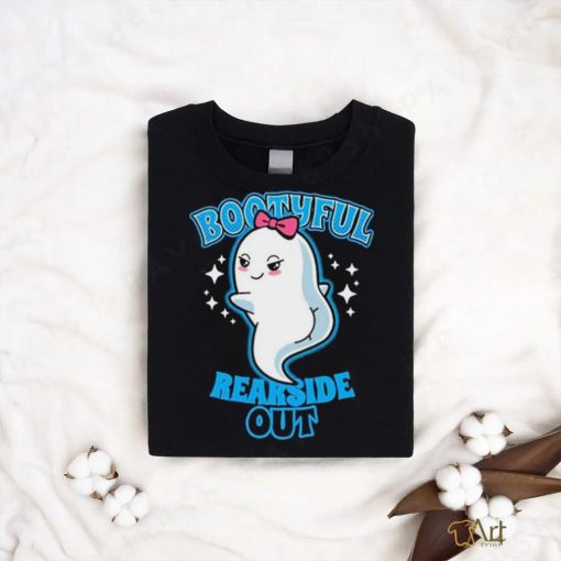 Bootyful Rearside Out Funny Halloween Big Booty Ghost Shirt