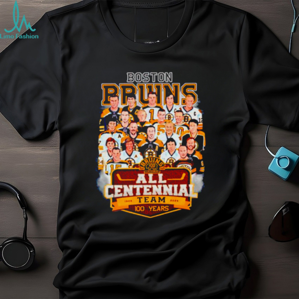 Boston Bruins ALL Centennial Team 100 Years 1924 – 2024 shirt Boston Bruins ALL Centennial Team 100 Years 1924 – 2024 shirt