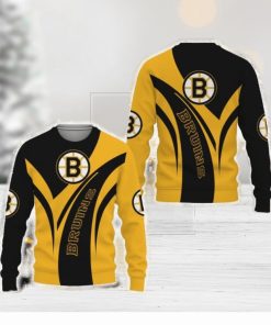 Boston Bruins American Football Champion Day 3D Sweater Christmas For Fan Gift