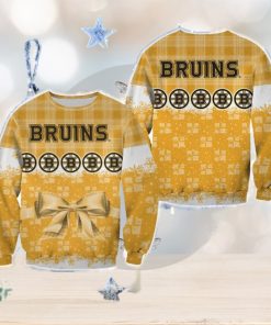 Boston Bruins Christmas Snowman Celebrate Sweater Best For Men And Women Gift