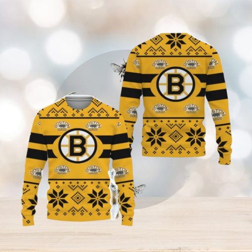 Boston Bruins Custom New Uniforms For Fan Gear Ugly Xmas Sweater