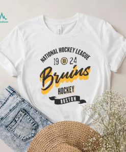 Boston Bruins WEAR by Erin Andrews White Domestic Shirt