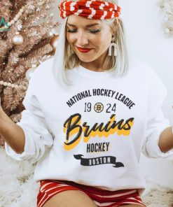 Boston Bruins WEAR by Erin Andrews White Domestic Shirt