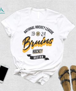 Boston Bruins WEAR by Erin Andrews White Domestic Shirt