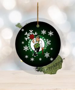 Boston Celtics NBA Xmas Gifts Merry Christmas Decorations Ornament