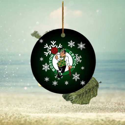 Boston Celtics NBA Xmas Gifts Merry Christmas Decorations Ornament