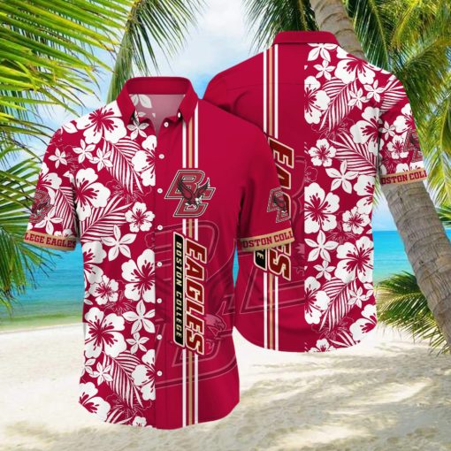 Boston College Eagles NCAA Hawaiian Shirt Beach Seasontime Aloha Shirt