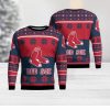 Minnesota Vikings Funny Grinch Knitted Christmas 3D Sweater For Fans