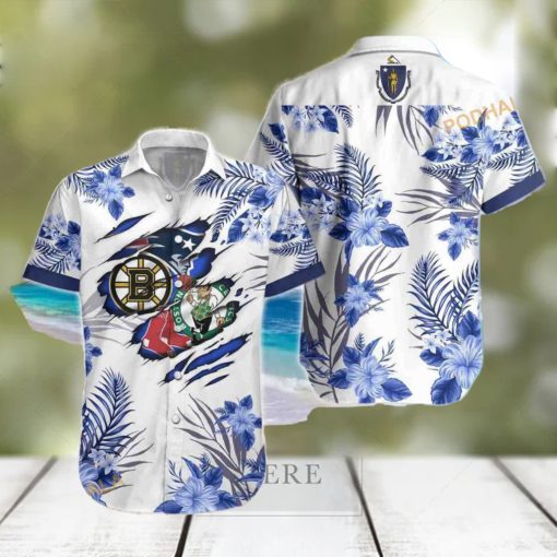 Boston celtics fuuny hawaiian shirt for summer loves