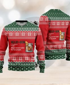 Bourbon Noun Christmas Unisex Ugly Sweater