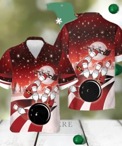 Bowling Christmas Hawaiian Shirt Xmas Related Bowling Christmas Gifts For Bowlers