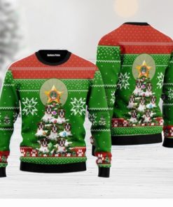 Boxer Pine Christmas Unisex Ugly Sweater