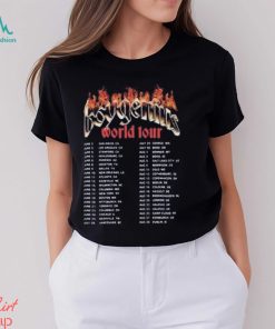 Boygenius Reset Tour Dates 2023 Merch, Boygenius Band Tour Merch, Julien Baker, Phoebe Bridgers, And Lucy Dacus Shirt