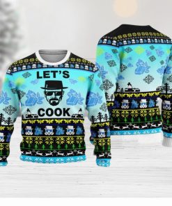 Breaking Bad Let’s Cook 3D Printed Ugly Christmas Sweatshirt