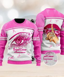 Breast Cancer Awareness Christmas Unisex Ugly Sweater