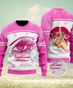 Breast Cancer Awareness Christmas Unisex Ugly Sweater