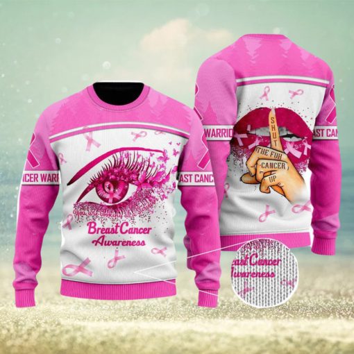 Breast Cancer Awareness Christmas Unisex Ugly Sweater