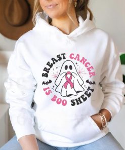 Breast Cancer Is Boo Sheet Cute Ghost Pink Ribbon shirt