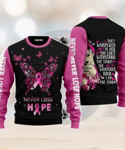 Breast Cancer Warrior Christmas Unisex Ugly Sweater