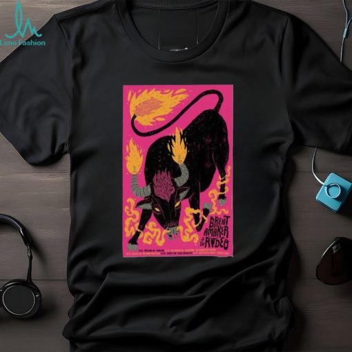 Brent Amaker & The Rodeo October 2023 World Tour Poster Shirt