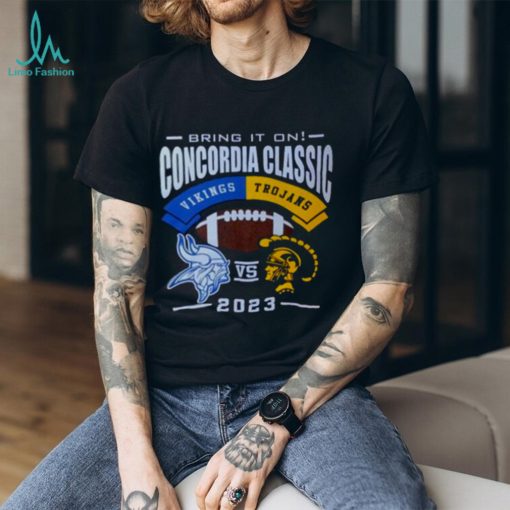 Bring It On Viking Vs Trojans 2023 Concordia Classic Shirt