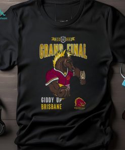 Brisbane Broncos NRL 2023 Tidwell Grand Final Giddy Up Brisbane shirt
