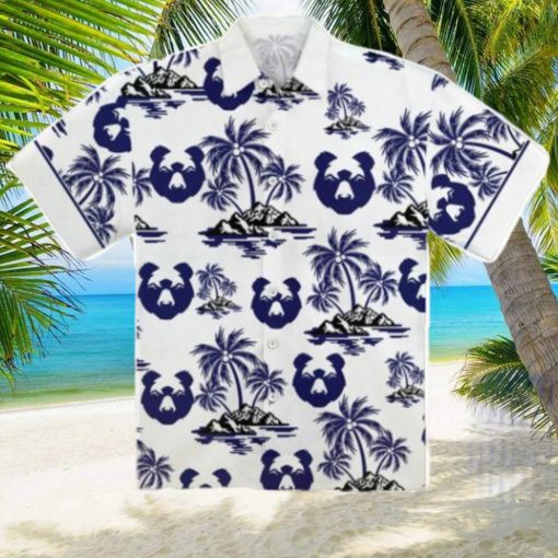 Bristol Bears Premiership Rugby Tropical Tree Custom Name Hawaiian Shirt