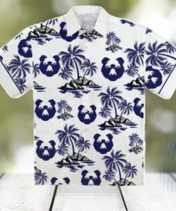 Bristol Bears Premiership Rugby Tropical Tree Custom Name Hawaiian Shirt