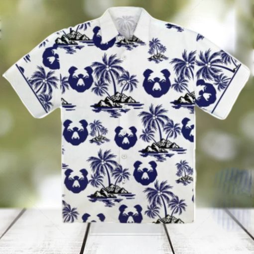 Bristol Bears Premiership Rugby Tropical Tree Custom Name Hawaiian Shirt