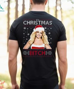 Britney Spears Its Christmas Bitch Knit Pattern Shirt, hoodie, sweater, long sleeve and tank top Britney Spears Its Christmas Bitch Knit Pattern Shirt