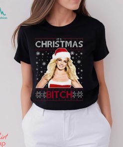 Britney Spears Its Christmas Bitch Knit Pattern Shirt, hoodie, sweater, long sleeve and tank top Britney Spears Its Christmas Bitch Knit Pattern Shirt