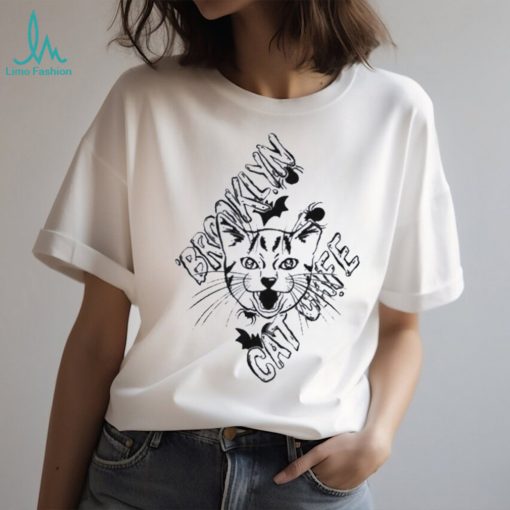 Brooklyn cat cafe shirt