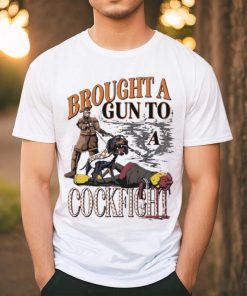 Brought A Gun To A Cockfight Tennessee Beat South Carolina Shirt