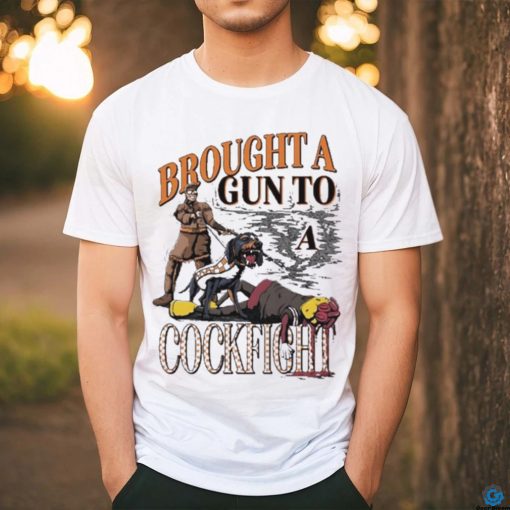 Brought A Gun To A Cockfight Tennessee Beat South Carolina Shirt